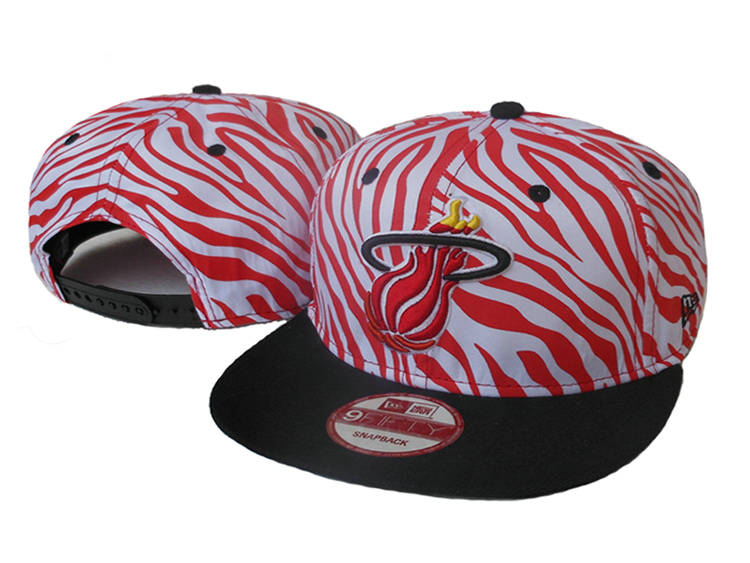 Miami Heat Snapback Hat SJ 1